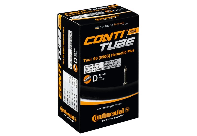 Continental Conti Tour Hermetic Plus duša 26x1 1/8-1.90" 37/50-559/597,SV 42mm