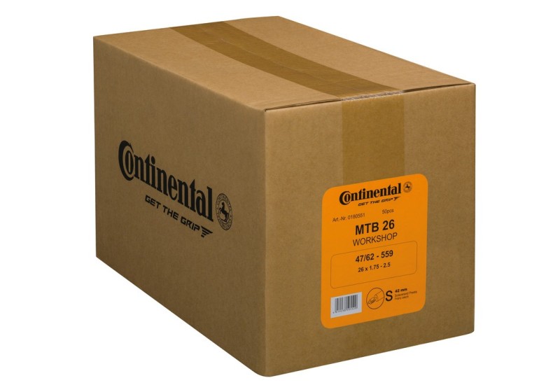 Continental Conti MTB duša 26x1.75/2.50" 47/62-559 SV 42mm, XXL-bal.