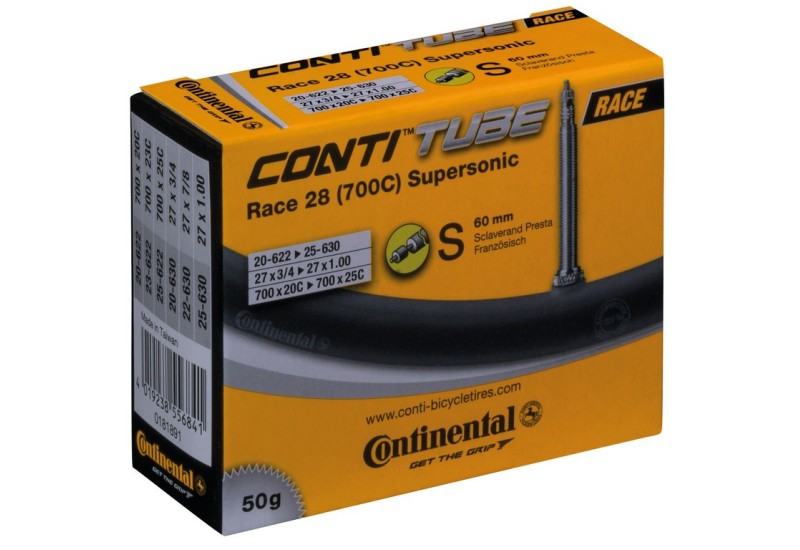 Continental Conti Race Supersonic duša 28" 700x18/25C,18/25-622/630,SV, 60mm