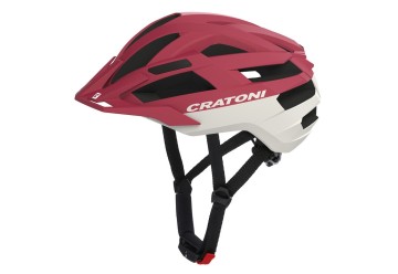 Cratoni cyklistická prilba C-Boost MTB, matná červená, S/M (54-58cm)