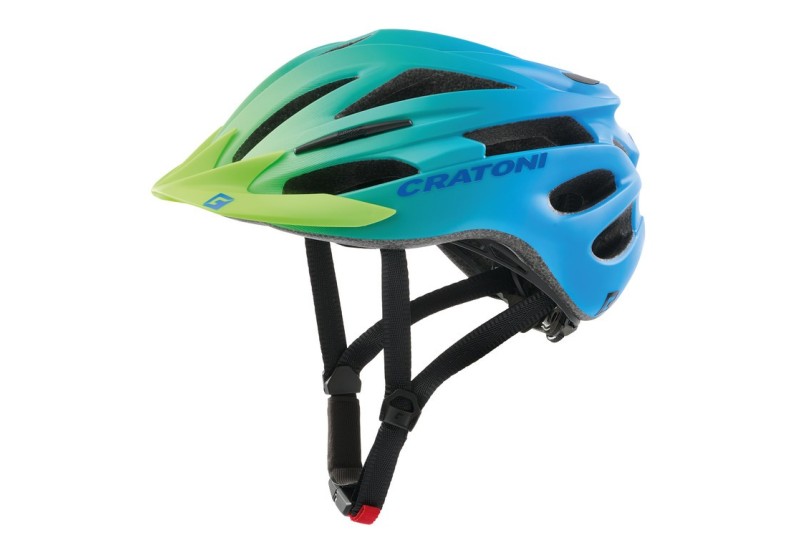 Cratoni cyklistická prilba Pacer Jr., matná zeleno-modrá, S/M (54-58cm)