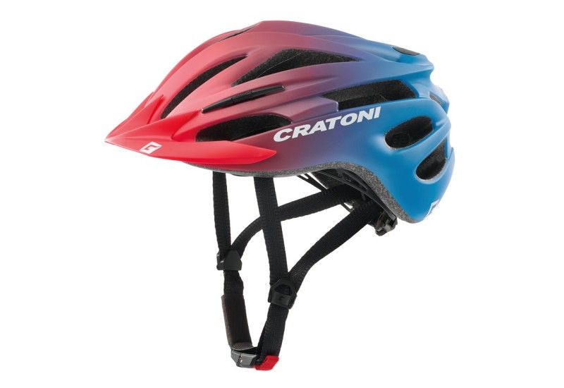 Cratoni cyklistická prilba Pacer Jr., matná červeno-modrá, XS/S (50-55cm)