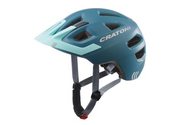 Cratoni cyklistická prilba Maxster Pro Kid, matná/oceľovo/modrá, XS/S (46-51cm) 2022