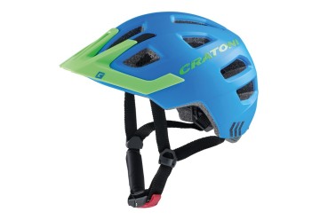 Cratoni cyklistická prilba Maxster Pro detská, matná modro-zelená, XS/S (46-51cm)