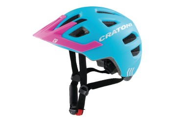 Cratoni cyklistická prilba Maxster Pro detská, matná modro-rúžová, XS/S (46-51cm)