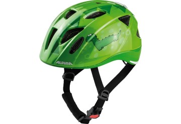 Alpina cyklistická prilba Ximo Flash, zelený dinosaurus, XS (45-49cm) 2022