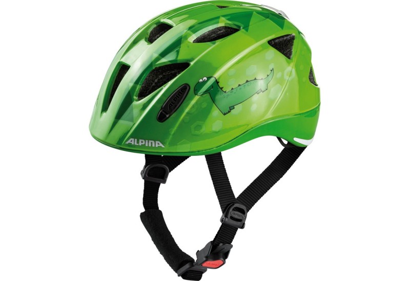 Alpina cyklistická prilba Ximo Flash, zelený dinosaurus, XS (45-49cm) 2022