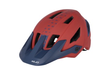 XLC cyklistická prilba Enduro BH-C31, červeno-modrá, M/L (58-62cm)