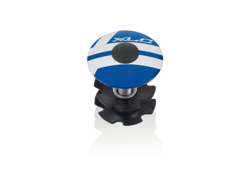 XLC A-Head Plug AP-S01 1.1/8", hliník, modrá