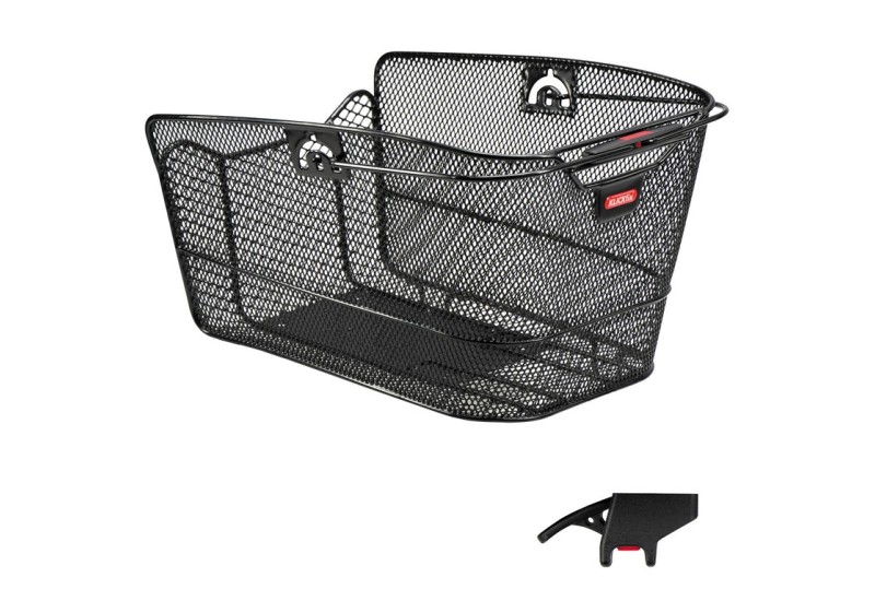 KLICKFIX košík na bicykel Citymax 23x22,5x36cm, čierna