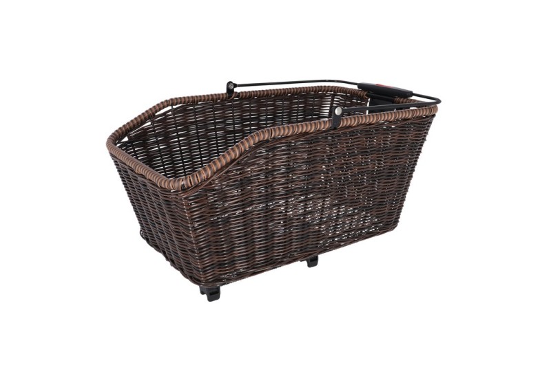 KLICKFIX košík na bicykel Structura GT 44x24x20cm, hnedá