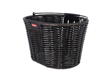 KLICKFIX košík na bicykel Oval 39x24x28cm, čierna