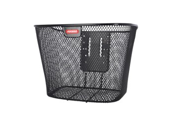 KLICKFIX košík na bicykel Festkorb 33x26x25cm, čierna