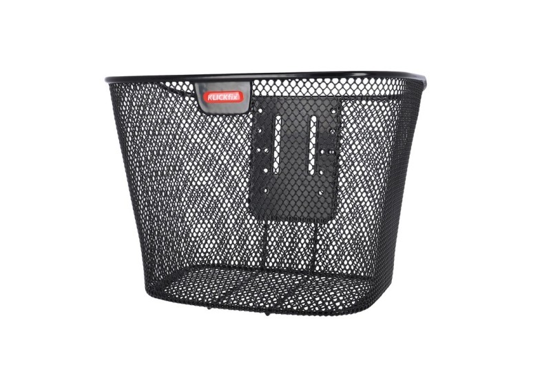 KLICKFIX košík na bicykel Festkorb 33x26x25cm, čierna
