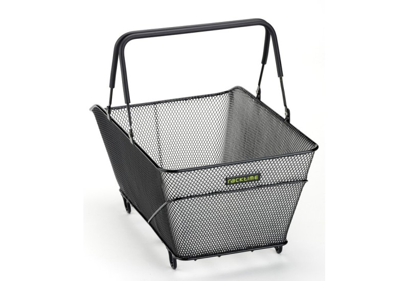 Racktime košík na bicykel Bask-It Trunk Large 51x25,5x31cm, čierna