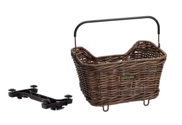 Racktime košík na bicykel Bask-It Willow 2.0 43x31x24,5cm, hnedá
