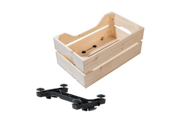 Racktime Drevený box Woodpacker 2.0