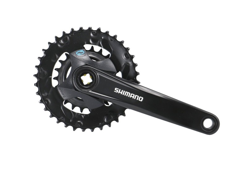 Shimano kľuky Altus 22/36 zubov 175mm FC-M315 čierna, bez ochranného krytu prevodníka, 7-8st. 4hran