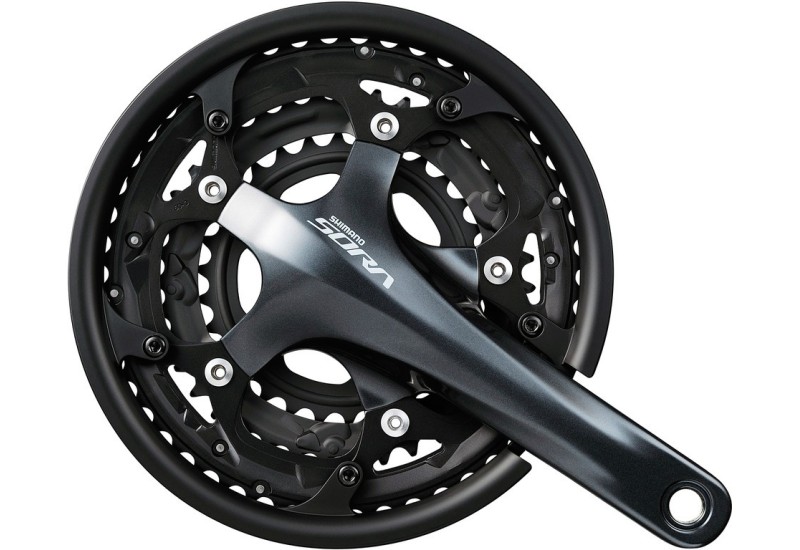 Shimano kľuky Sora 30/39/50 zubov 175mm FC-R3030 2 ks, pevná osa kryt prevodníka