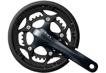 Shimano kľuky súprava Sora 34/50 zubov 170mm FC-R3000 2-kusy, pevná osa kryt prevodníka