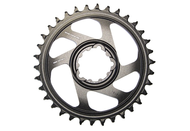 SRAM Prevodník X-Sync Boost 12-st. 38 Z, čierna, Al, Direct M, offset 3mm