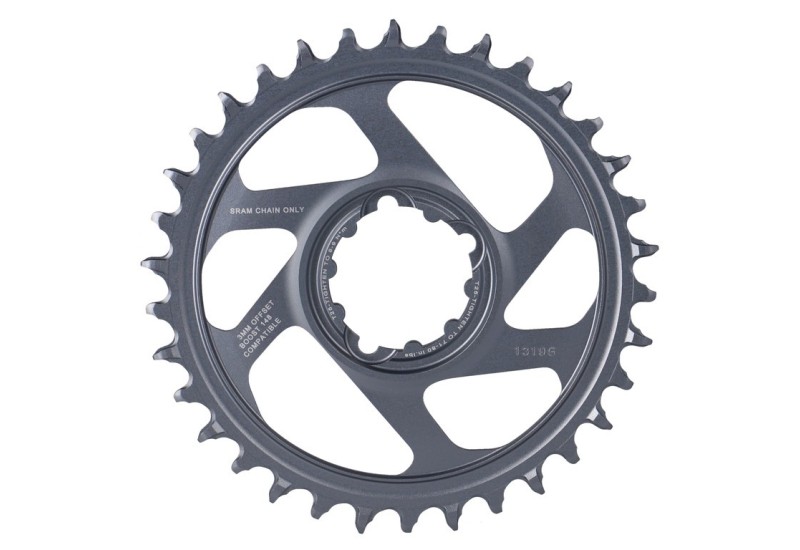 SRAM Prevodník X-Sync2 Eagle Boost 34 Z., šedá,hliník,offset 3mm,DM,12-st.