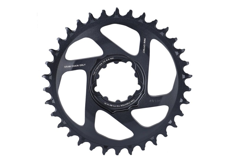 SRAM Prevodník X-Sync2 SL Eagle 34 Z., šedá,hliník,offset 6mm,DM,12-st.