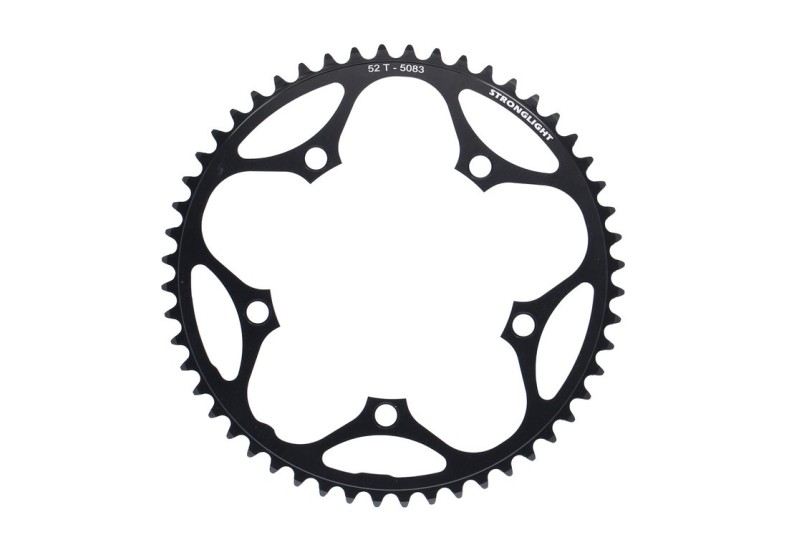 Stronglight Prevodník Stronglight Type 130 S vnejí 52 zubov, čierna, 9/10-st.