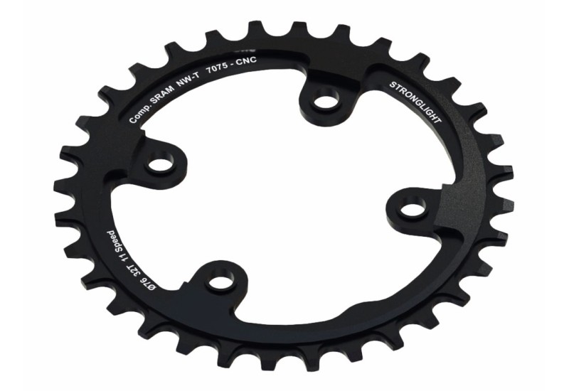 Stronglight Prevodník MTB Sram 1x11 pro XX1 4-ram. 36Z závit čierna
