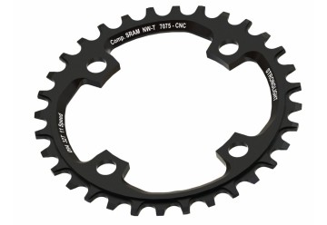 Stronglight Prevodník MTB Sram 1x11 pro X01 4-ram. 36Z závit čierna LK 94mm