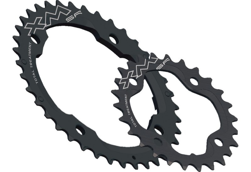 Miche Prevodník MTB XM TT SR BCD120/80 vnejí 38 zubov, čierna, 10-st.