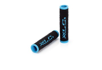 XLC gripy 'Dual Colour' GR-G07 čierna/modrá, 125 mm