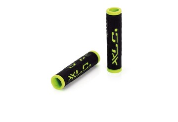 XLC gripy 'Dual Colour' GR-G07 čierna/zelená 125 mm
