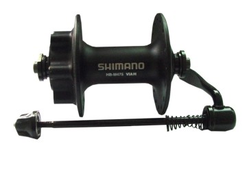 Shimano V-brzdový kotúč s nábojem HB-M 475 36-der čierna