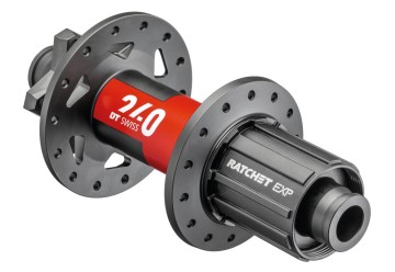 DT Swiss náboj zadného kolesa 240EXP MTB Disc brzda 150/12 TA, 28 L., IS 6 -roub,Shim.Light