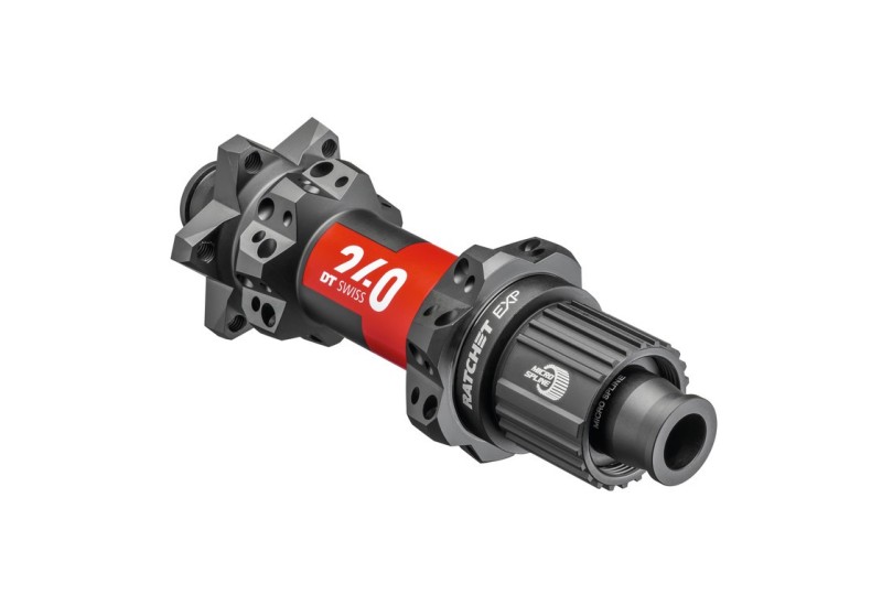 DT Swiss náboj zadného kolesa 240MTB DB Straightpull 148/12 TA Boost, 28 d.,IS 6-., Shim. 12