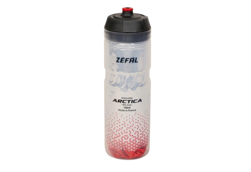 Zefal Fľaša na pitie Arctica 75 750ml, strieborná-červená