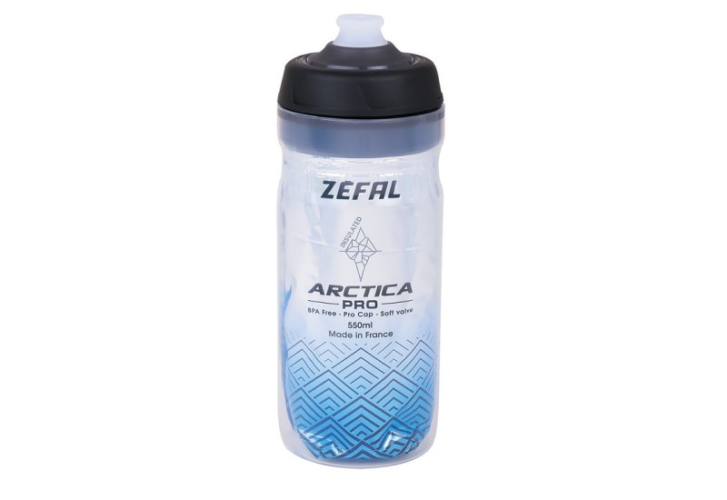 Zefal Fľaša Arctica Pro 55 550ml, stríbrn-modrá