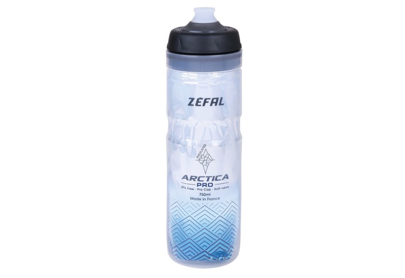 Zefal Fľaša Arctica Pro 75 750ml/25oz výka 259mm stríbrn-modrá