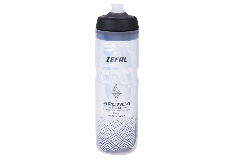 Zefal Fľaša Arctica Pro 75 750ml/25oz výka 259mm stríbrn-čierna