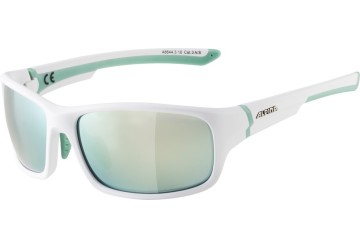 Alpina Slnečné okuliare Lyron S Obrouc.biela pistáciová sklo emerald mir