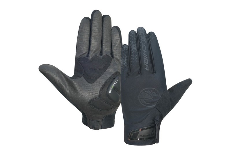 Cyklistické rukavice pre dospelých BioXCell Touring čierne, Čierna 3067122 schwarz M