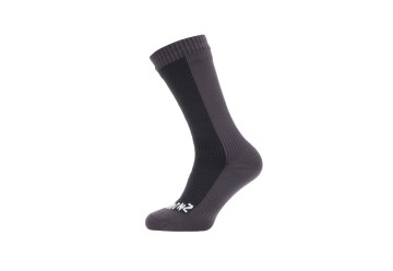 SealSkinz Ponožky Cold Weather Mid vel.S (36-38) čierna/Å¡edÃ¡