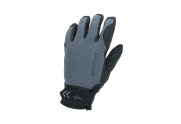 SealSkinz cyklistické rukavice All Weather, čierna, veľ. S/7/8