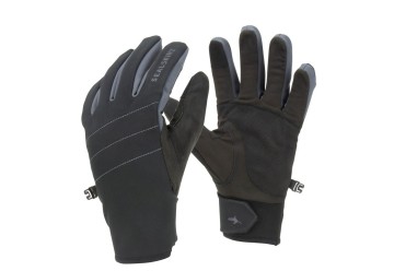 SealSkinz cyklistické rukavice All Weather, Fusion Control, šedá/čierna, veľ. XL/11