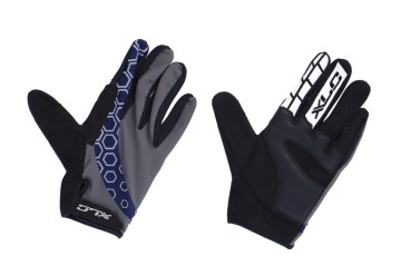 XLC cyklistické rukavice dlhoprsté Enduro, modrá/šedá. veľ. XS modrá/Å¡edÃ¡ vel. XS