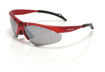XLC Slnečné okuliare 'Tahiti' SG-C02 obroucka červená, zrcadlová skla