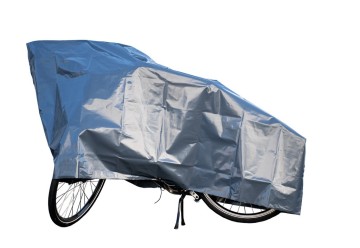 XLC Ochran.krycí plachta na bicykel 200x100cm, edá, s ocky a pásky