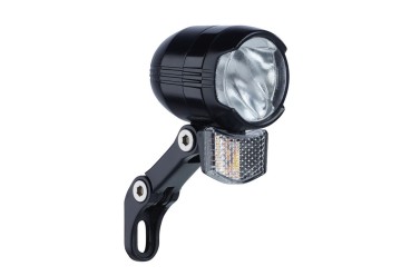 Büchel predné LED svetlo Shiny 80, s držiakom cca80 Lux s parkovací­m svetlom