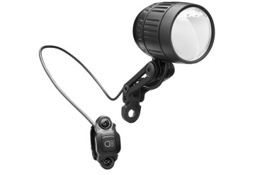 Busch&Müller LED predné svetlo IQ-XM 8-48V, 80/120 Lux čierna